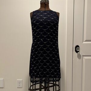 Diane Von Furstenberg Crystal-Studded Mini Dress